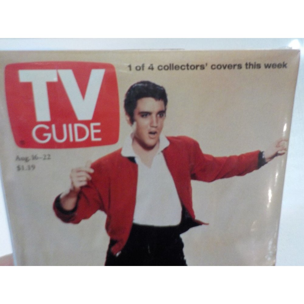 ELVIS PRESLEY Aug 16-22, 1997 TV GUIDE Collector Editions Complete Set of 4 - Picture 7 of 7
